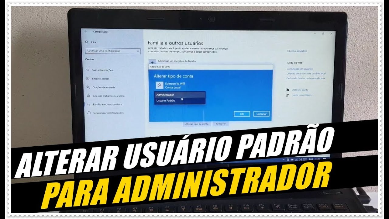 ¿Como alterar administrador windows?