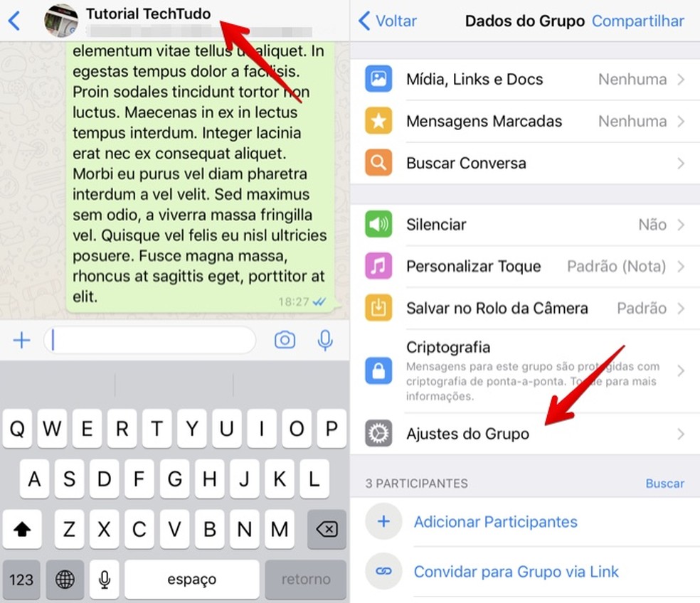 ¿Como criar grupo de whatsapp que só o administrador fala?