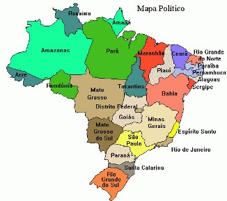 ¿Qual é a atual organização política administrativa do brasil?