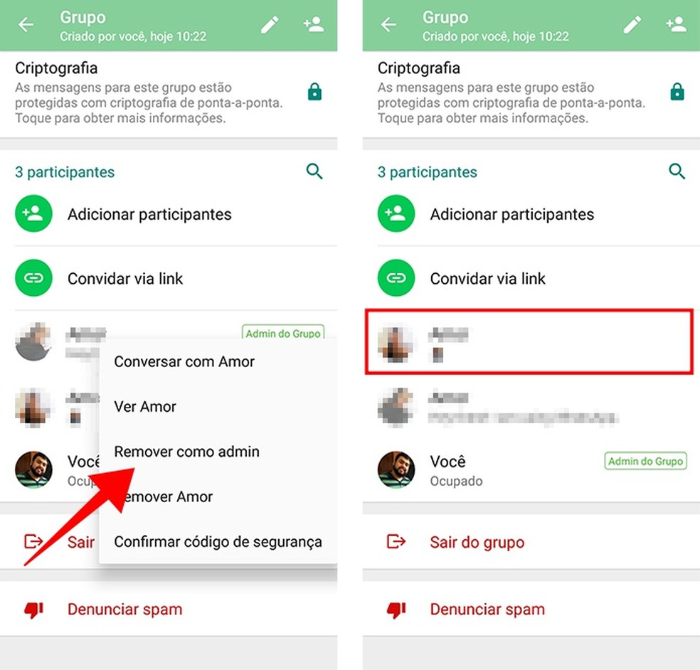 ¿Como voltar a ser administrador do grupo no whatsapp?