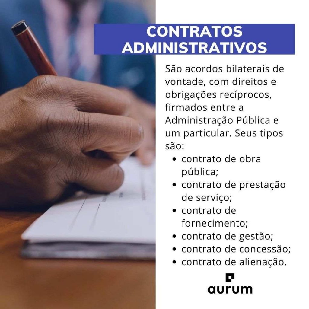 ¿O que é contrato administrativo?