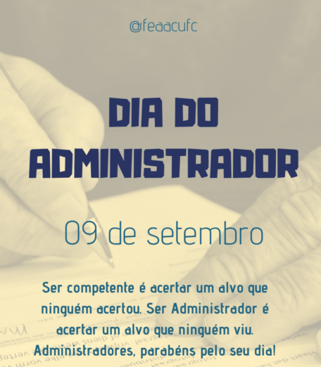 ¿Qual o dia do administrador?