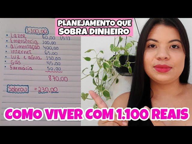 ¿Como administrar um salário mínimo?