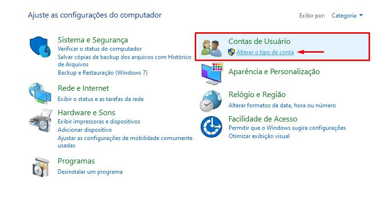 ¿Como excluir conta de usuário administrador windows 7?