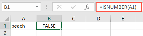 Função ÉNÚMERO no Excel